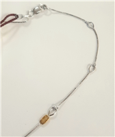 Collana Recarlo in Oro bianco Diamante Black 0.24 Ct ZS165/BN - ZS165/BN